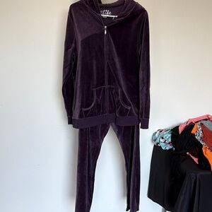 Made for Life Lavender Velour Set